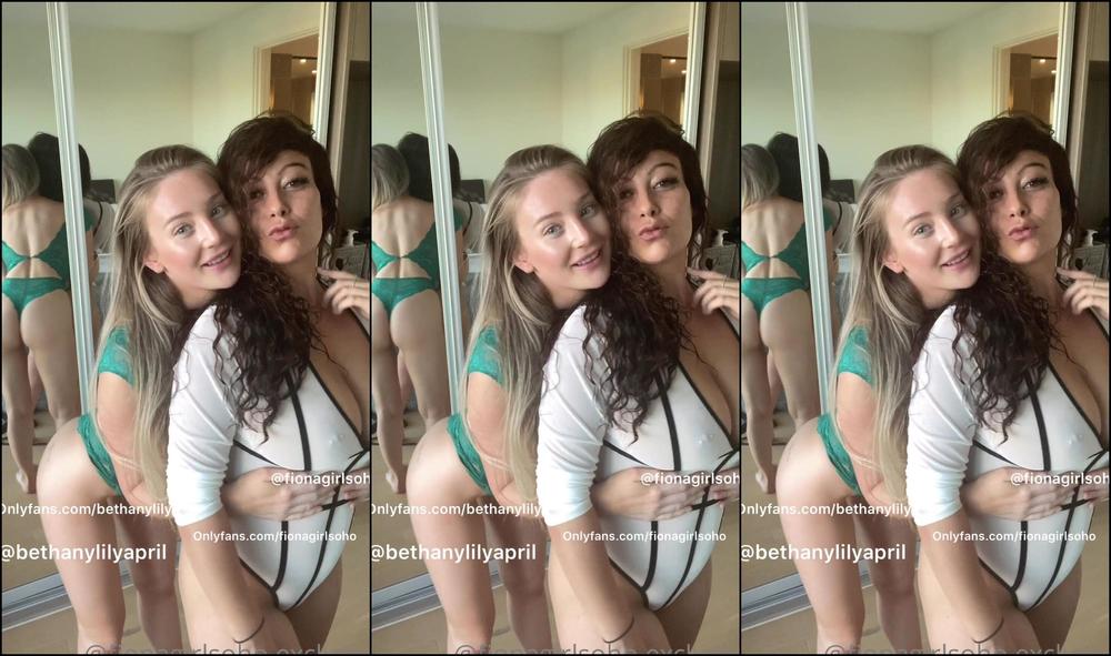 Fionagirlsoho Watch Me Strip With My Girlfriend Bethanylilya