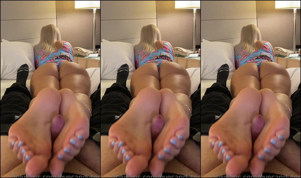 Eyecandytoes Fj Friday Blows A Huge Load All Over My Soles