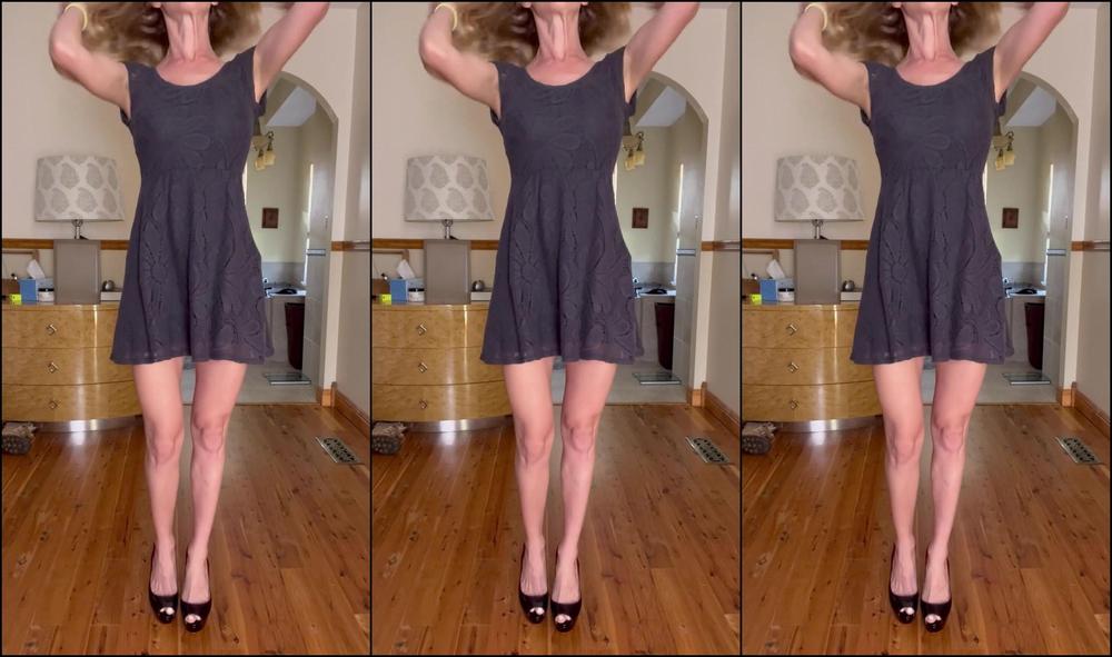 U Trying On A Few Dresses