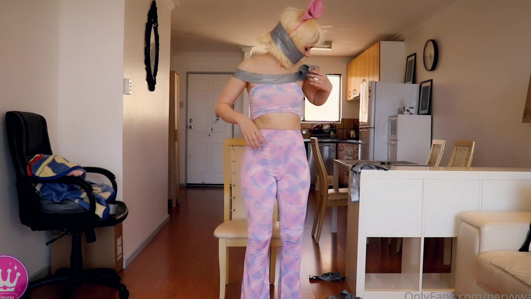 Pervywaffles Taped Doll