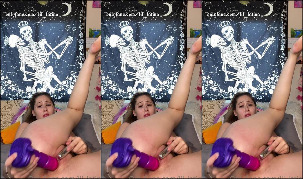 Lil Latina Solo Video Alert Watch Me Fuck Myself With My Inch Unicorn Dildo Until I Cum