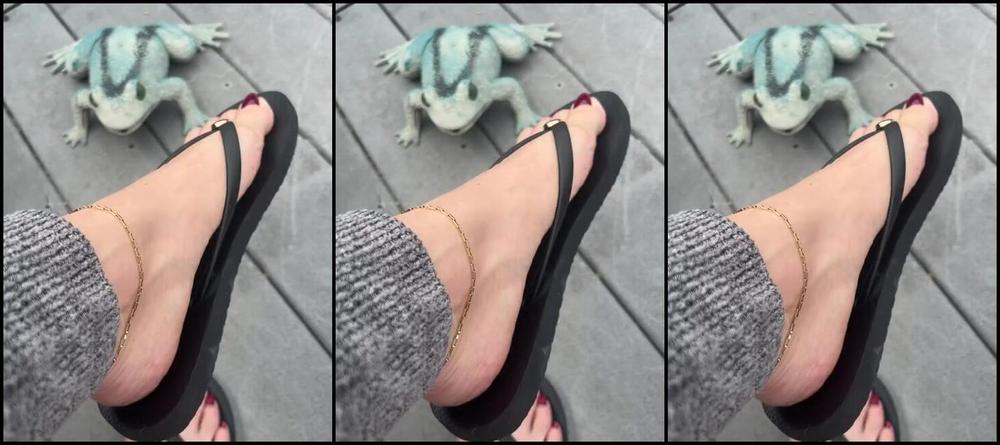 Greek Goddess Li Aka Greekli77 04 21 2024 Onlyfans Video Find Me Teasing You In My Tory Burch Flip Flops From My Pov