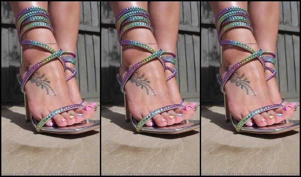 Footsiegalore Onlyfans Sparkle Saturday These Are Just Pure Watch Me Dangle Them For You