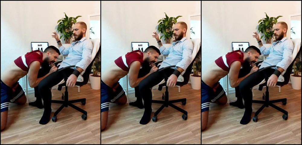 Twoguysonecam This Video Has It All Role Playing Cock Sucking Cum Eating You Name It It Wa