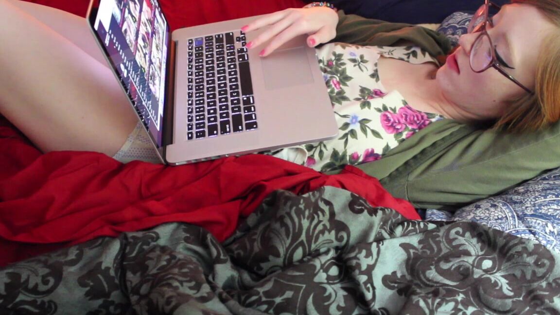 Candid, Masturbation, Redhead, Tease & Denial gingerann candid redhead watching porn ManyVids