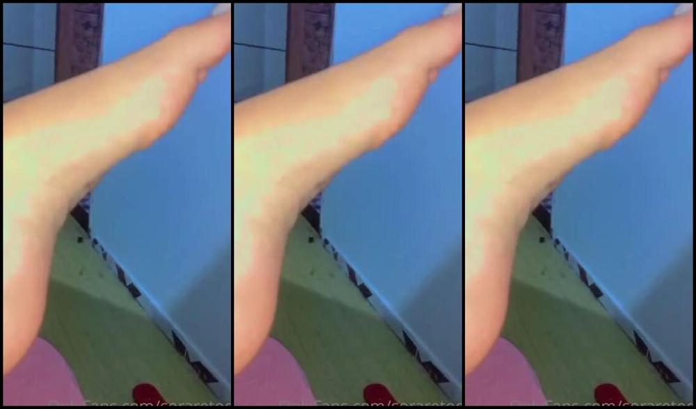 Feetsorare Nicknamed Soraretoes Onlyfans Anis E Tornozeleiras 1