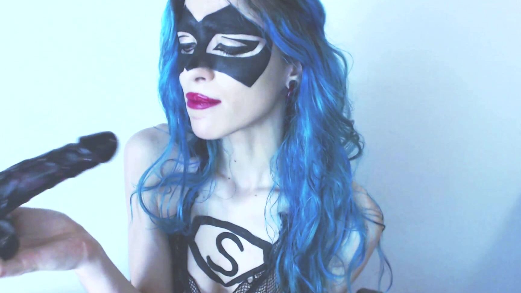 Costume, Deepthroat, Dildo Sucking, Gagging, Non-Nude mayaedenpond super sch--lgirl deepthroats and gags ManyVids