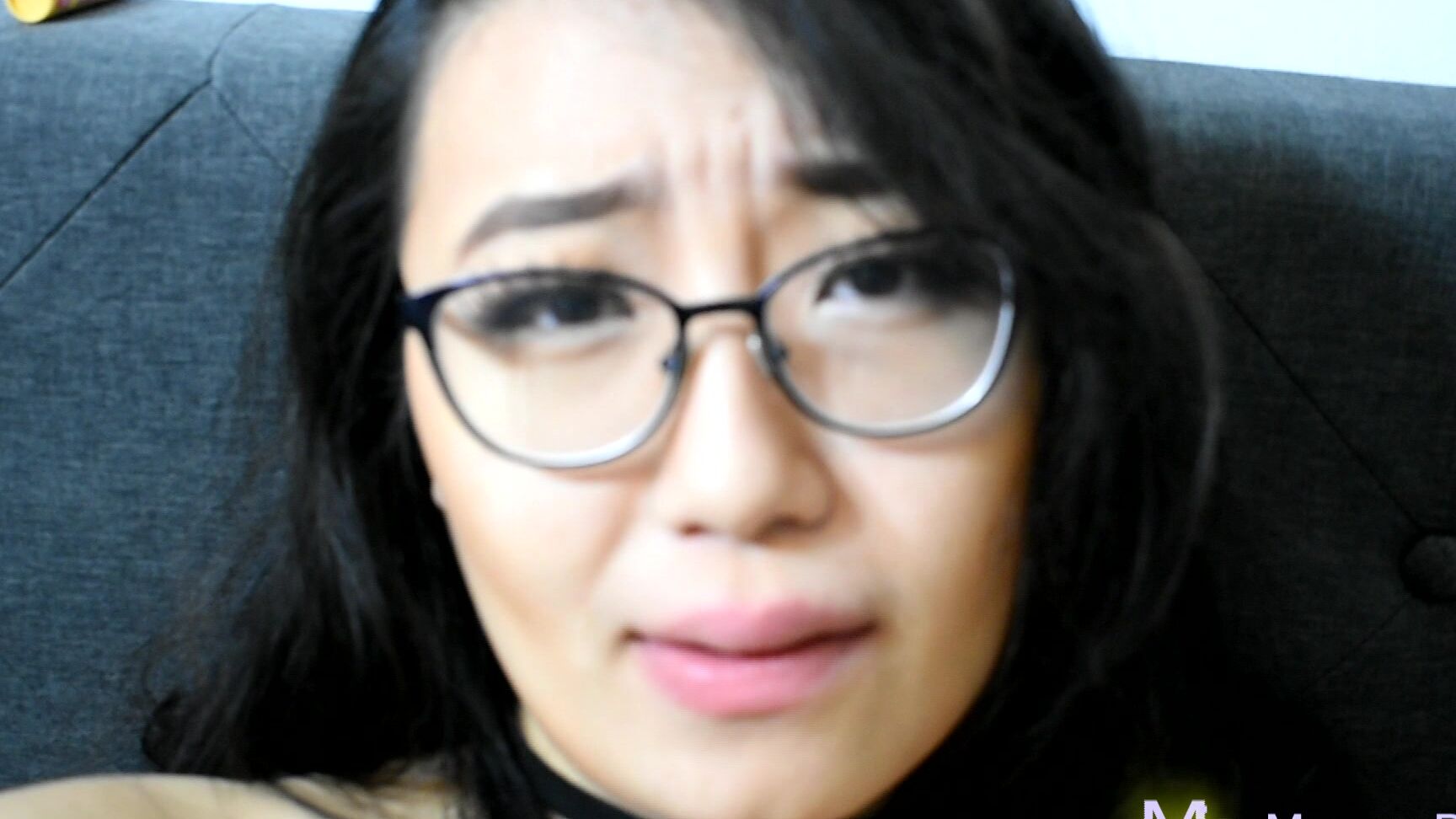 Face Fetish, Moaning Fetish, Eye Glasses, Asian missmangobird f a c e s h o t getting eaten out ManyVids