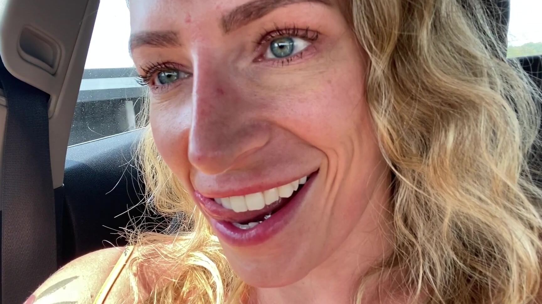 Ava Austen Making Myself Cum In My Husbands Car In A Lay By With A Lorry Driver Right Behind Me