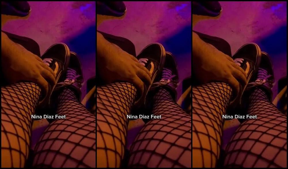 Nina S Feet Nicknamed Ninadiaz Feet Onlyfans I Went To A Party With My Owner I Danced A Lot And Sweated