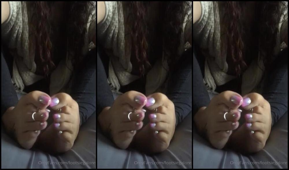 Footsiegalore Onlyfans Soles Toes And Scrunching All Slow And Sexy For You Today