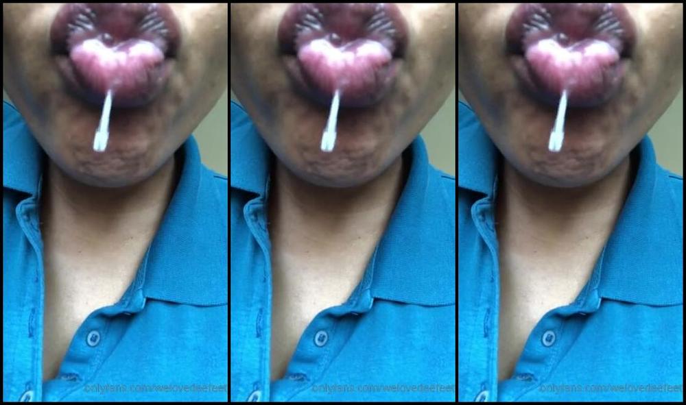 Goddess Dee Aka Welovedee Onlyfans A Little Spit For Ya