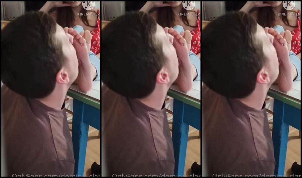 Domina Clara Nicknamed Domina Clara Onlyfans Ton Rve Lcher La Transpiration De Mes Pieds Pendant Que Je Me Fou De Ta Gueule