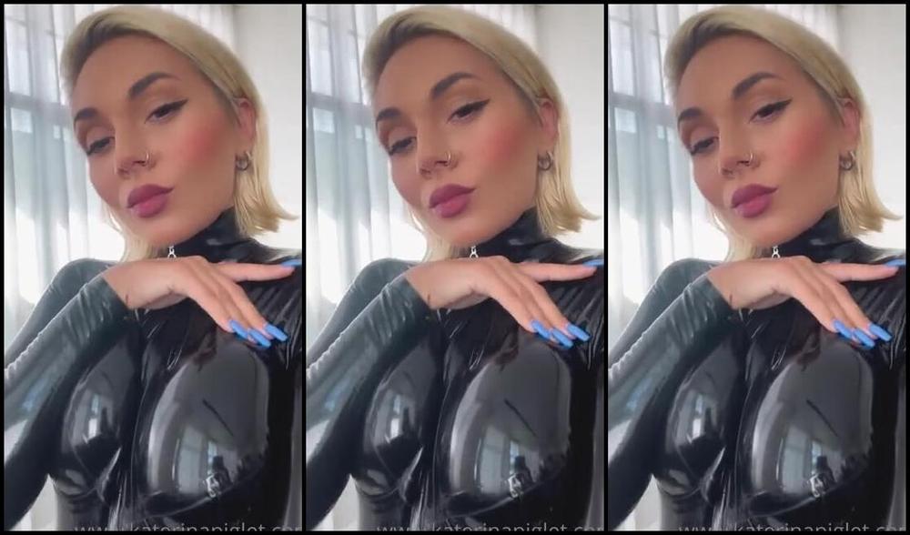 Katerina Piglet Nicknamed Katerinapiglet Femdom 09 07 2022 Onlyfans Video Black Latex And Selfies Are As Always Very Sexy Yeeees