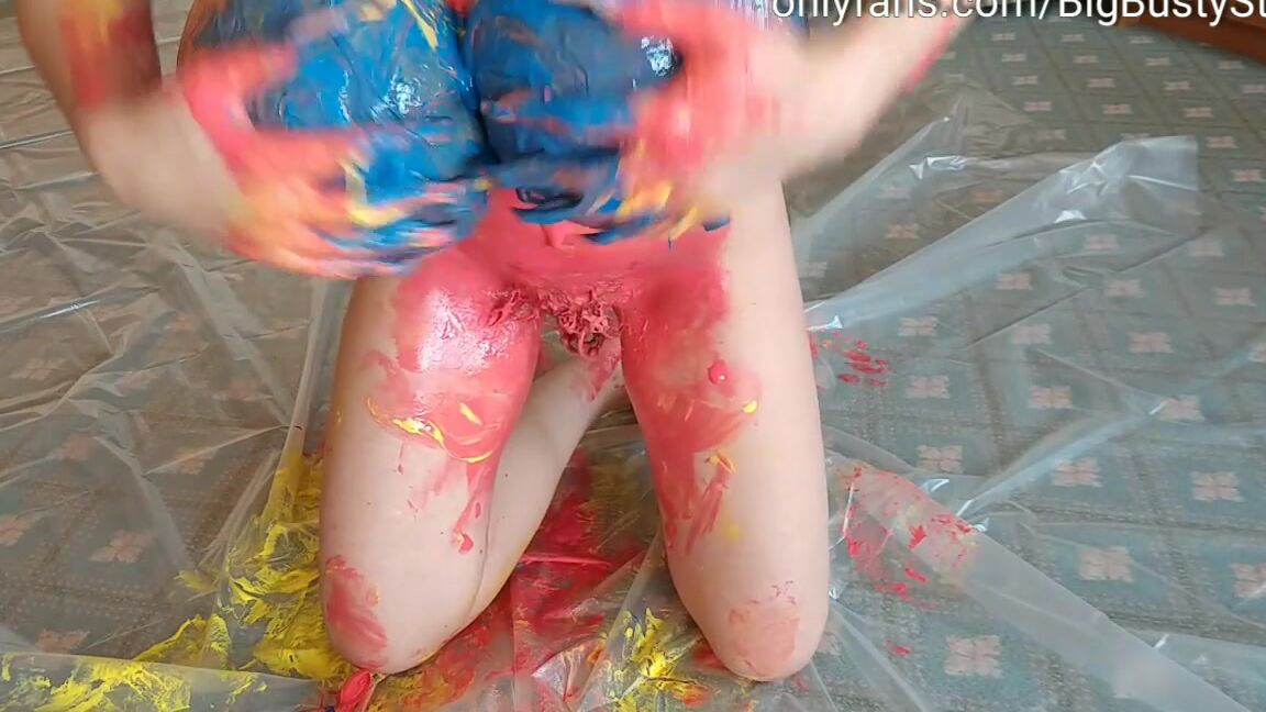 Penelopeblackdiamond A Bit Color Over My Curves Let S Play And Touch Me