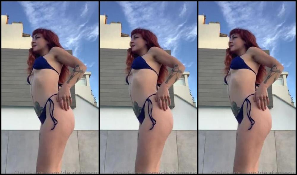 Fetish Domina Nicknamed Americafetish Onlyfans Exhibicionismo En La Piscina De Mi Hotel Me Quito El Bikini En Un Sexto Piso Con Palma De Mallorca