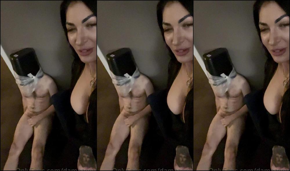 Mistress Damazonia Foot Boy Was A Little Brat So I Punished Him And Made Him A Trash Boy