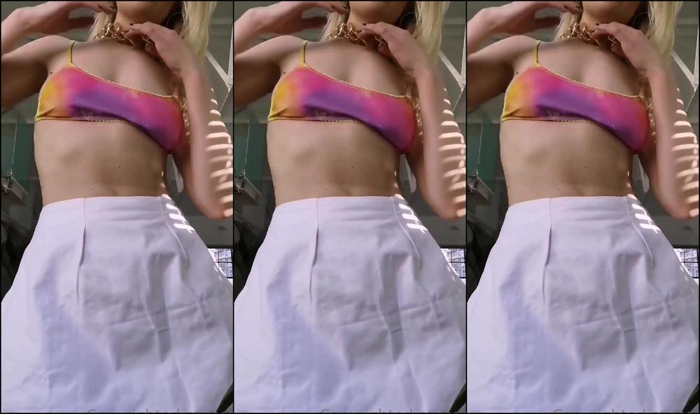 Gracefae A Cheeky Look Up My Skirt From This Mornings First Styli