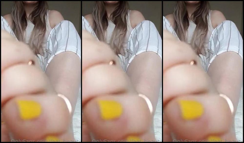 Feet Beautyx Nicknamed Feet Beautyx 02 09 2021 Onlyfans Video Right Up Your Face Just The Way I Like It
