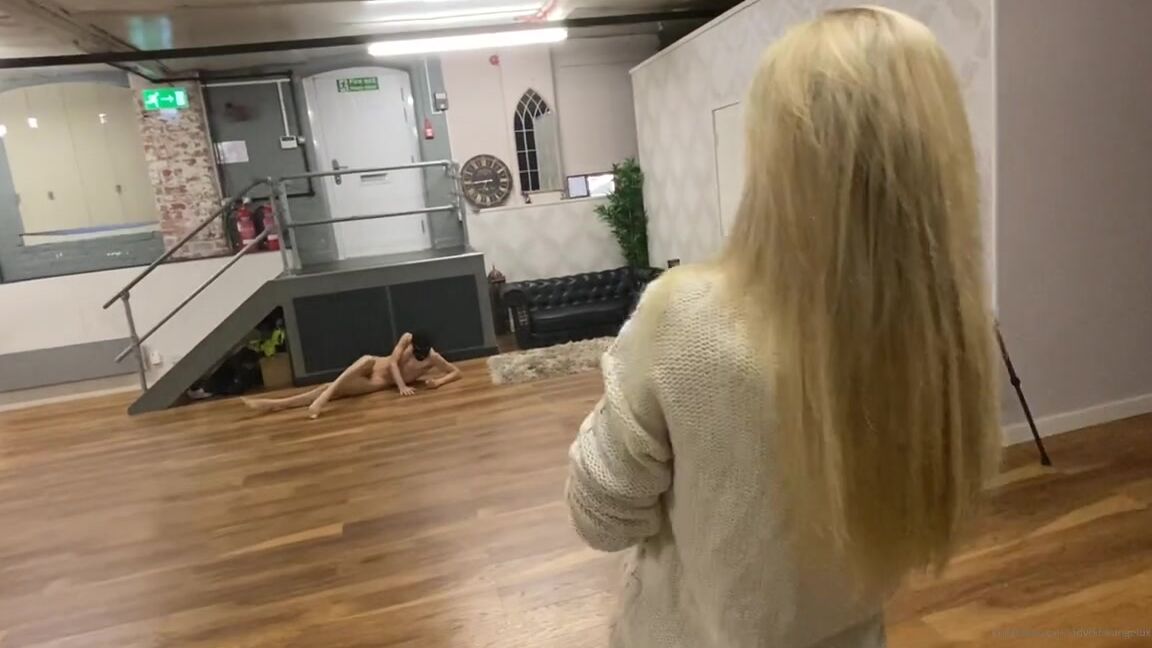 Ladydarkangeluk Onlyfans Messing About In Between Filming Scenes So Funny Behind Scenes Fun