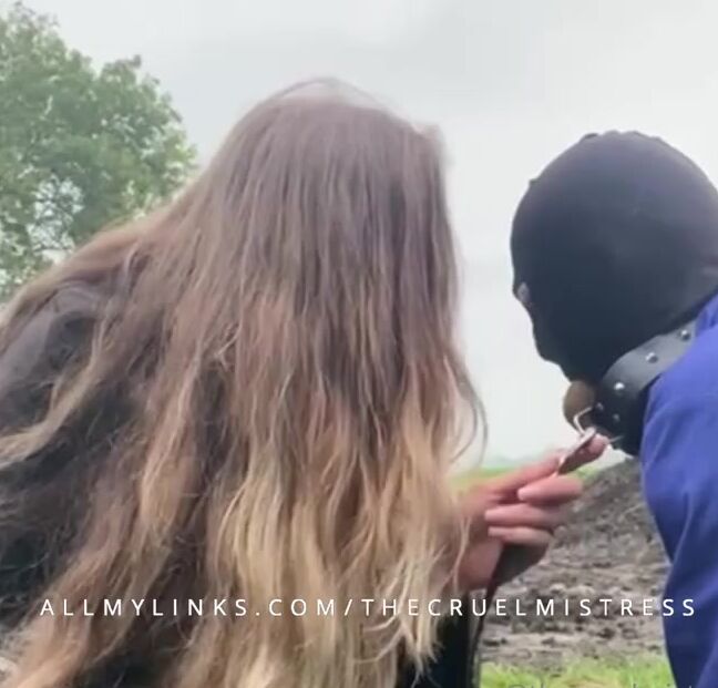 Goddess Bella Aka Thecruelmistress Onlyfans Using My Slave In Animal Farmp