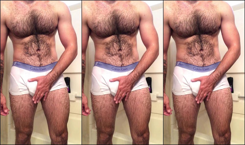 Funmrsmith Showering With White Boxer Briefs On An Stripping Them Off To Dry Off After