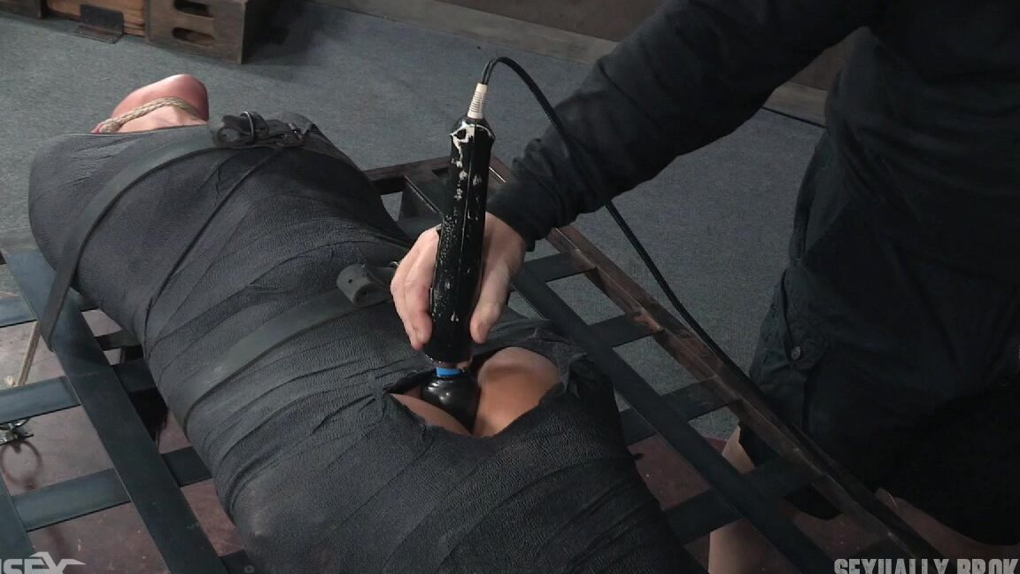 Breath Play, Mummification, Deep Throat, BDSM, Face Fucking, Choking, Bondage London River. London River's is finally bound in a way she won't break every fucking thing when she cums Part 1 SexuallyBroken