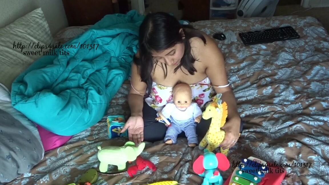 Sweetmilktits Playtime With Baby And Mommy