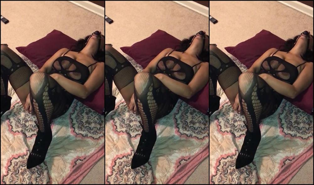 Ballgagged, Dildo Fucking, Submissive Sluts, Bondage Blowjobs, Bondage Restraints daddy slave gag ball in mouth dildo inside my pussy ManyVids