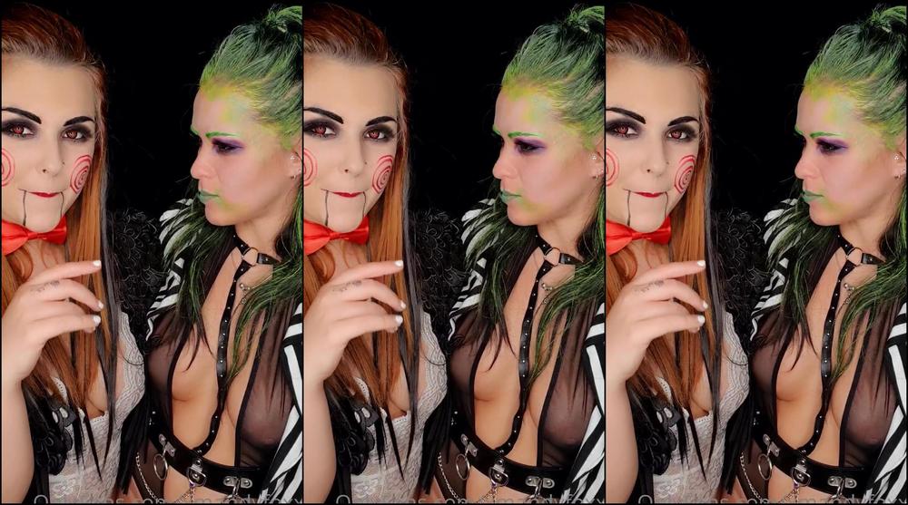 Xmandyfoxxx Hot And Horny Joi Game Playing Wank With Jigsaw And Beetlejuice Featuring Aurorarosefitne