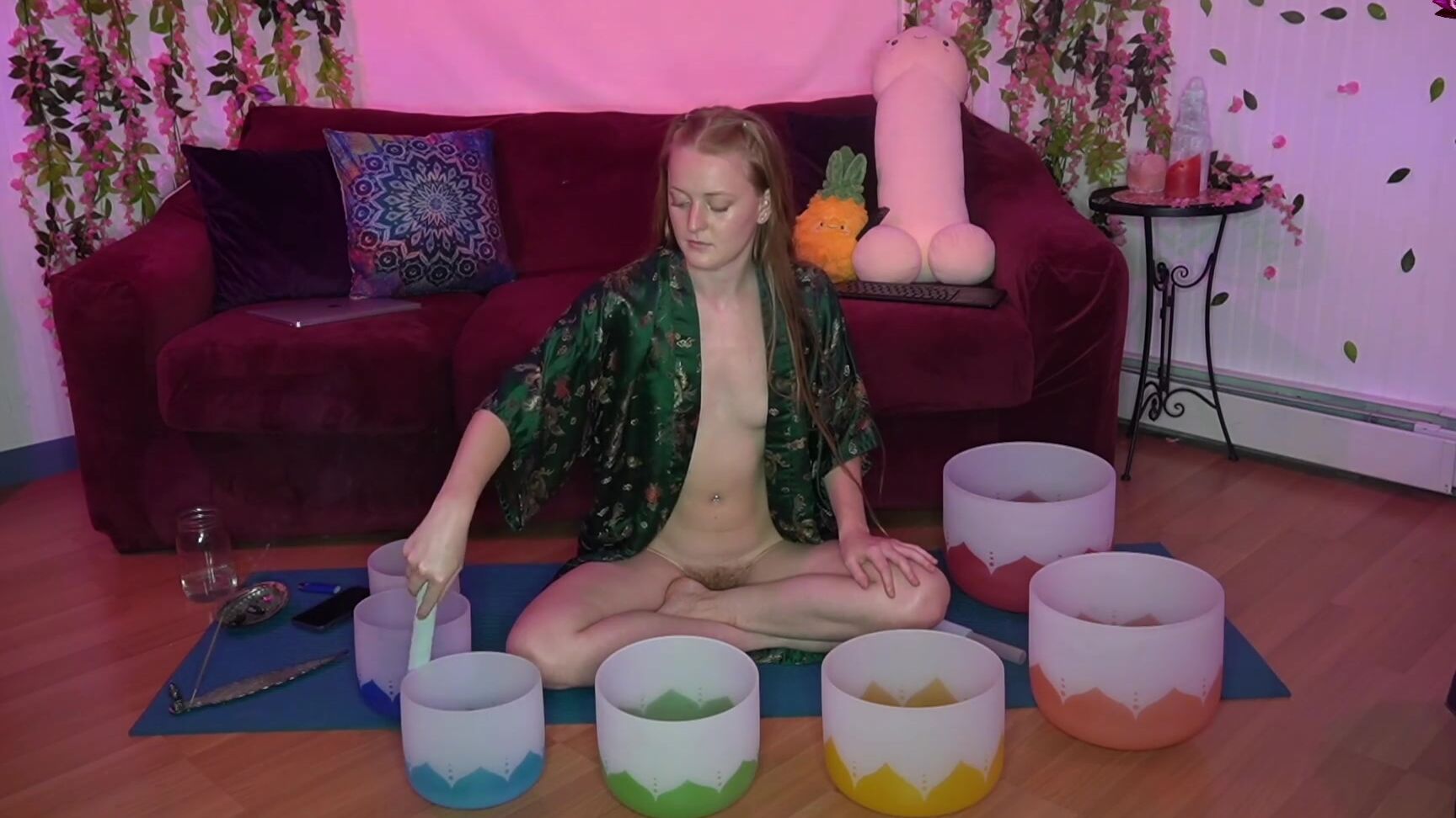 Free, Healthy, Meditation, Redhead, Yoga free sound healing session ManyVids