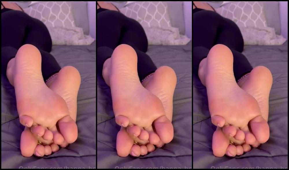 Hannah Robins Aka Hanna Hcri Onlyfans I Dare You To Cum To My Soles Bw