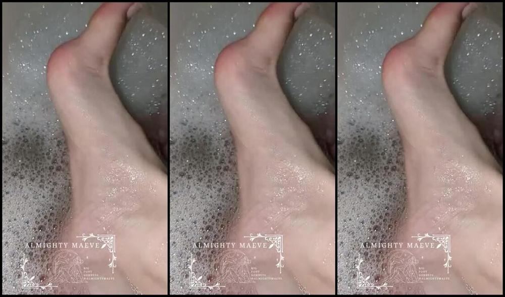 Almighty Maeve Nicknamed Almightymaeve 02 20 2025 Onlyfans Video Bubble Bath Splash