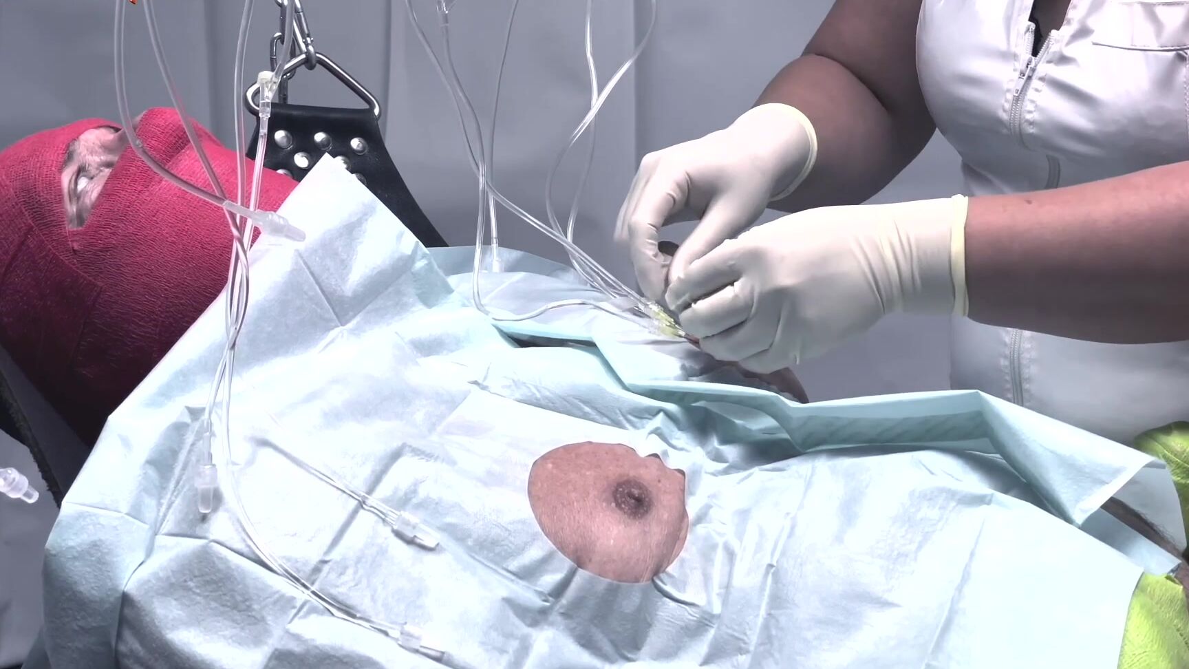 Dominatrix Mistress April Getting Real Boobs By Dominatrix