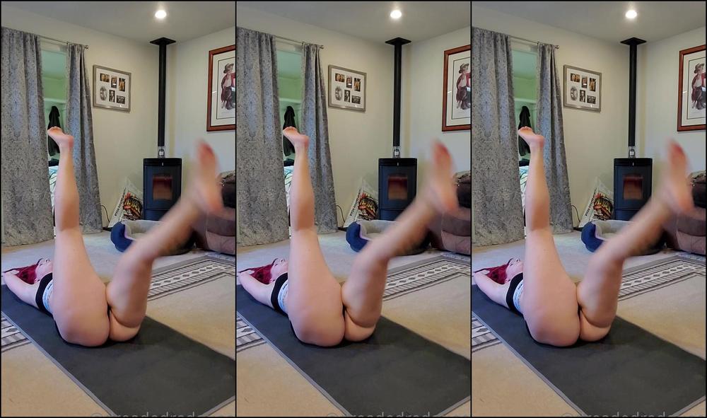 Dreadedredqueen You Guys Wanted It So Here It Is My Sunday Morning Stretching And Flexibility Training I