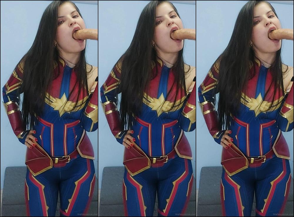 Tati Charl Estoy Muy Caliente Por Hacer Este Video Especial De Halloween Con Capitanamarvel Prime