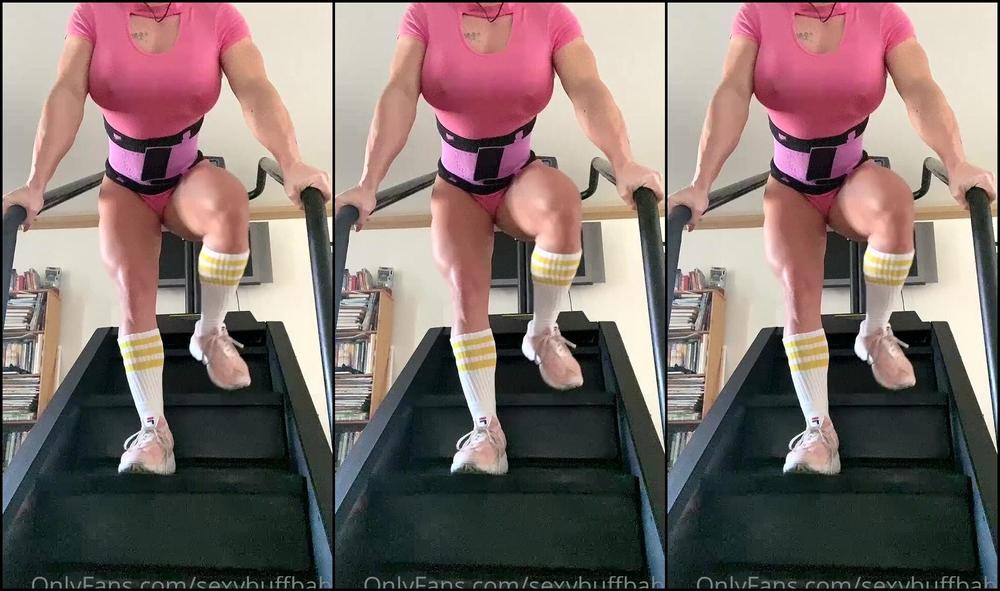 Sexybuffbabe Dial It In To Muscle O Clock Time For Booty Beastmode