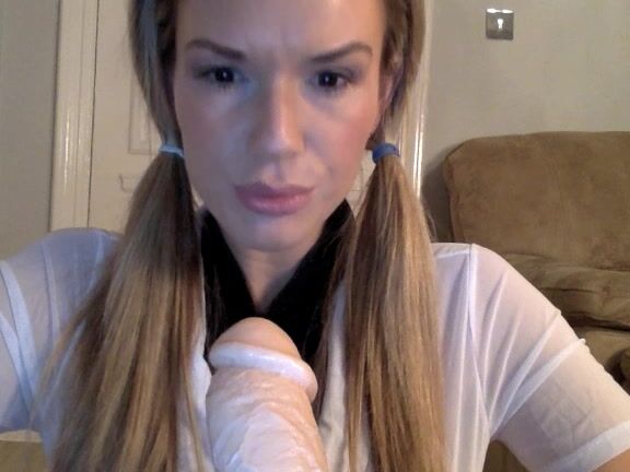 Misstiff Sch L Girl Pov Dildo Suck N Squirt