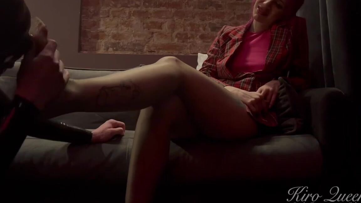 Kiro Queen Aka Kirojpg Femdom 04 29 2023 Onlyfans Video Elegant Lady Let Her Latex Slave Lick And Suck On Her Boots And Feet Wearing Shiny