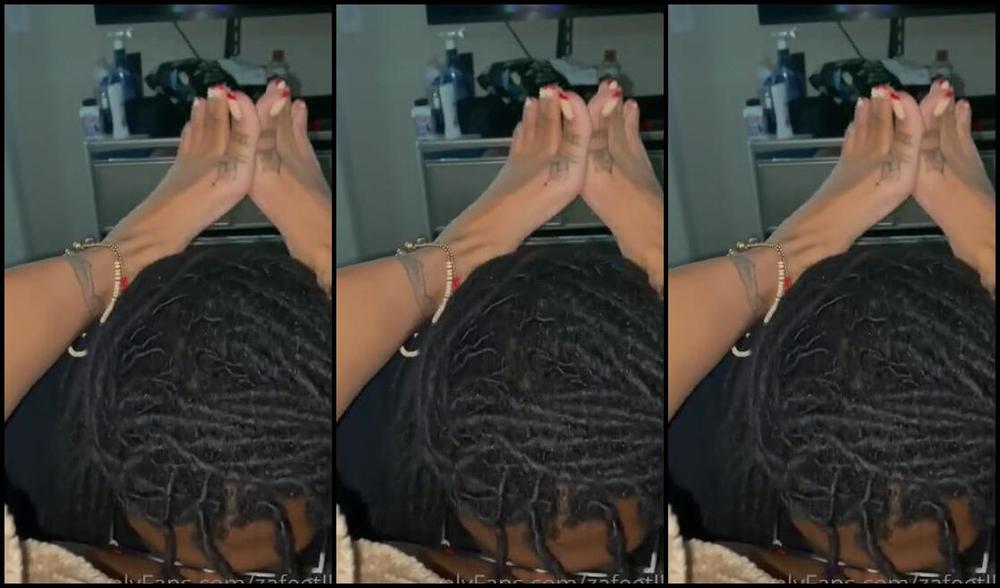 Zafeetllc Onlyfans My Toes Just Couldn T Help To Curl Up While Dallasfootmodelsent Ate Her Up Whew