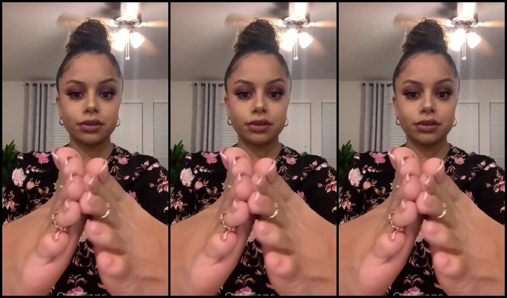 Miliani Nicknamed Miliani Onlyfans Smelling My Pretty Feet Premium