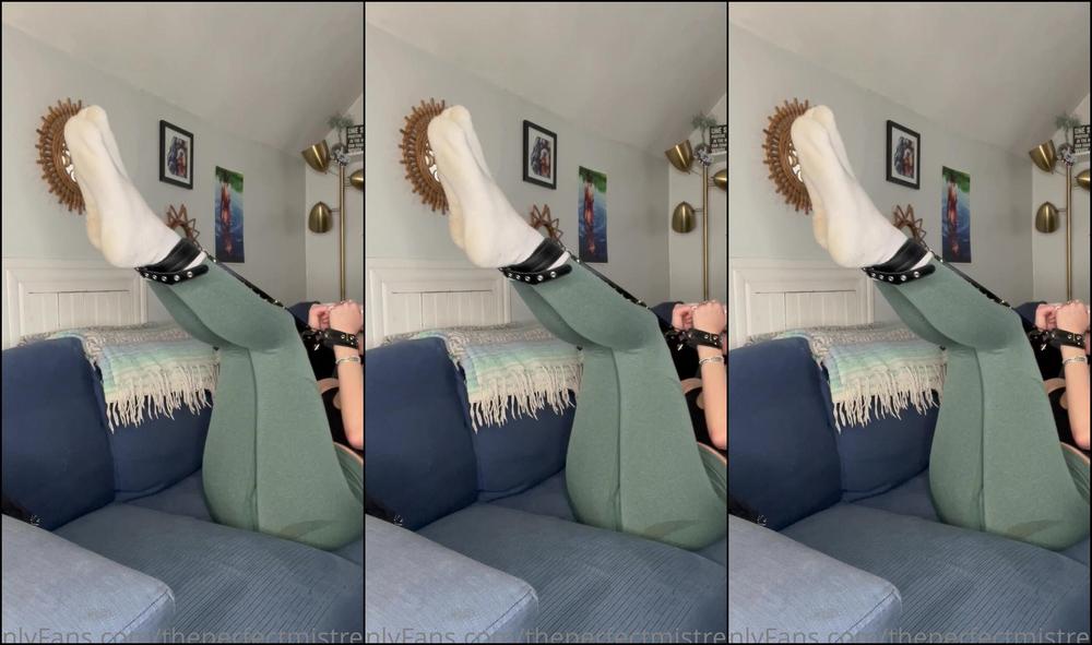 Theperfectmistress Full Bondage Play Video After I Got Home From The Gym In My Dirty White Socks