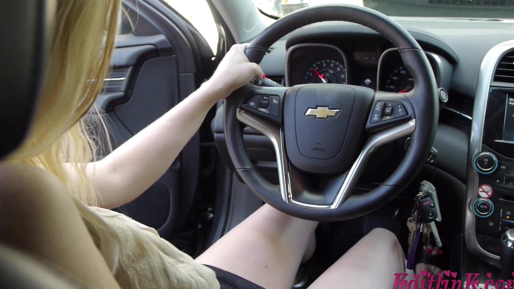 Kaitlink Cranking And Revving The Luxury Car Pt