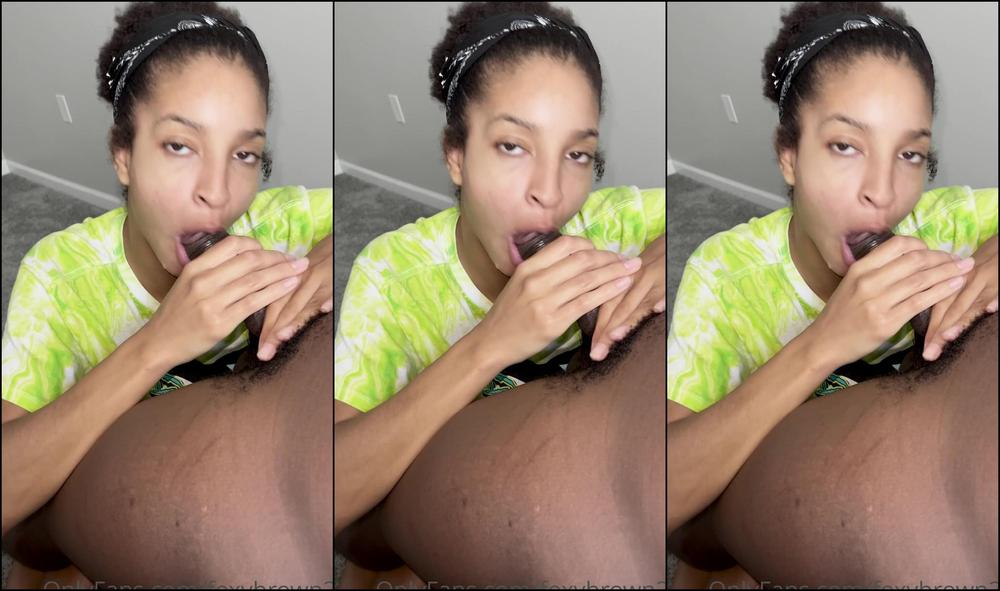 Foxybrown Sucking Dick So Good Making Something Else Come Up