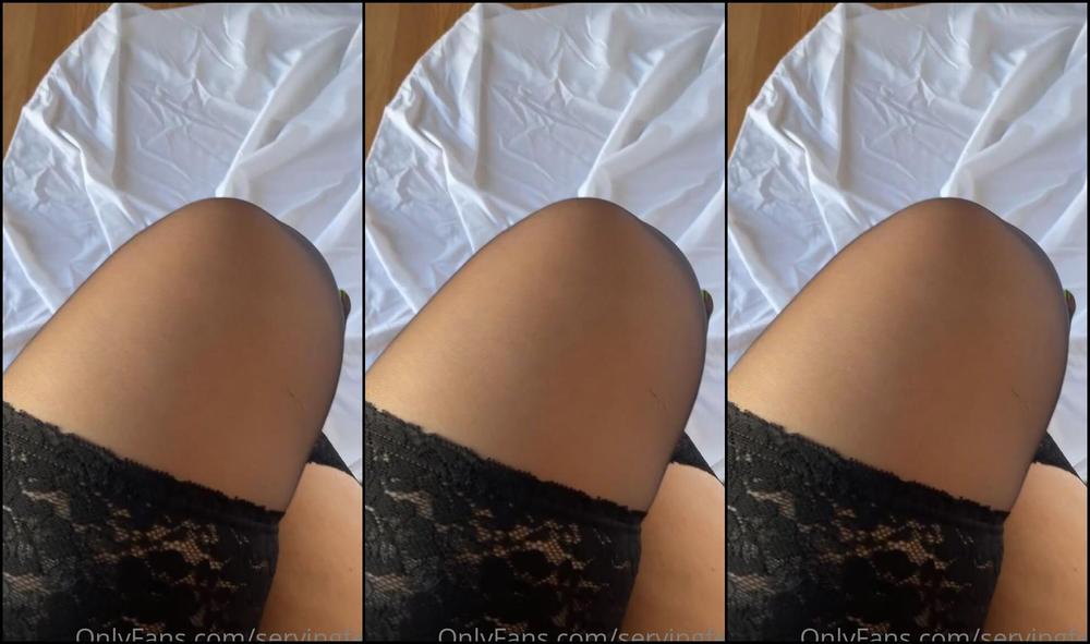 Servingfet Live In Nylon Stockings