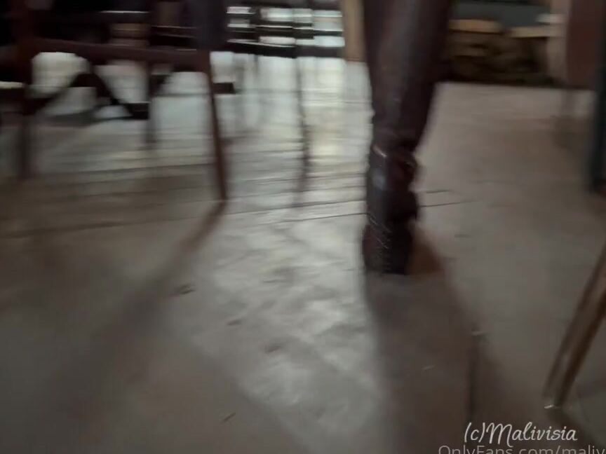 Malivisia Nicknamed Malivisia Onlyfans 02 28 2023 Follow Me To A Caf And Be Close To My 120 Mm Emilio Pucci Boots Under