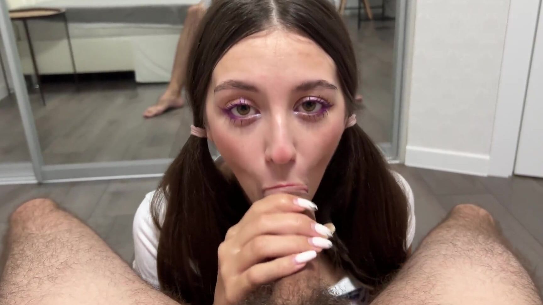 Sugary Kitty Big Tits Step Sister Caught Step Brother Masturbating! Spy Girl Get Horny and Help Him Cum! Pornhub