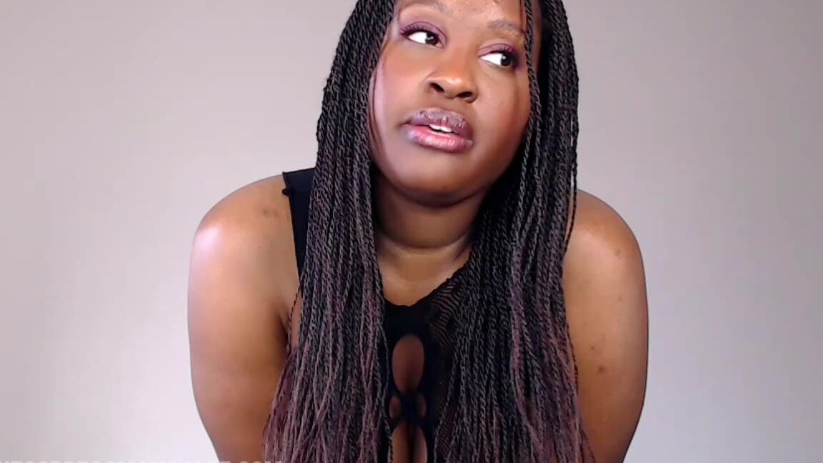 "UnfriendlyBlckHottie" alpha, ebony female domination, female domination, toilet fetish, toilet slavery Swallow His Waste white Girl manyvids