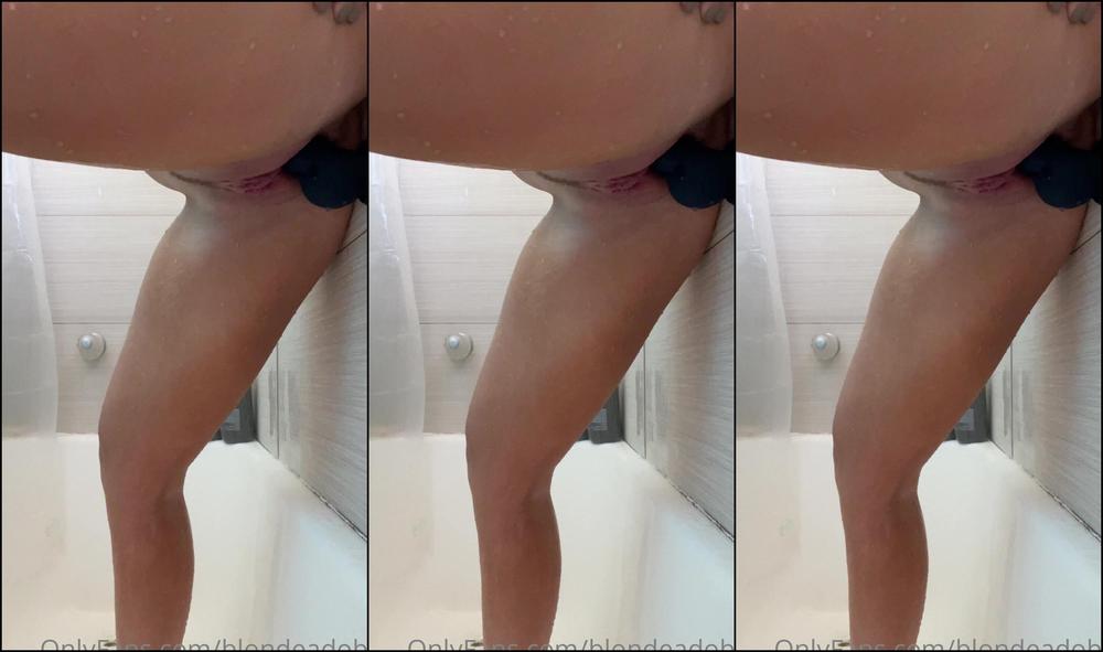 Blondeadobo Worked Really Hard At The Gym This Morning So Much S