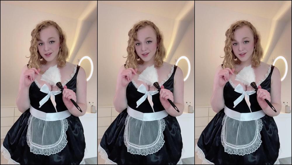 Sarahcalanthe Your Maid Made A Mistake While Cleaning But If She Gives You A Blowjob You Will Forget